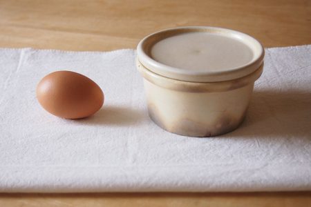 Stuck cup & egg