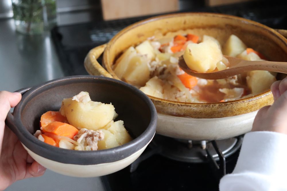 土鍋肉じゃが