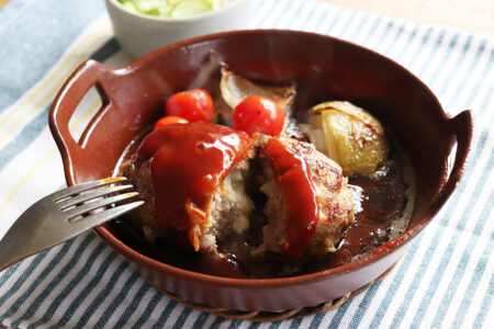 あつあつハンバーグ